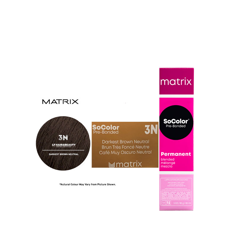 Matrix SoColor Blended Collection 3N Darkest Brown Neutral - 90ml