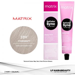 Matrix Color Sync Tone-On-Tone Hair Color 10V Extra Light Blonde Violet 90ml