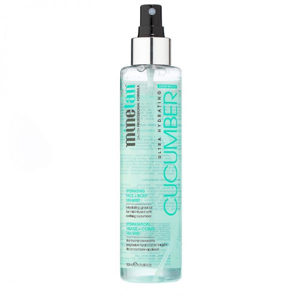 MineTan Hydrating Cucumber Face & Body Mist self-tanning spray 200ml