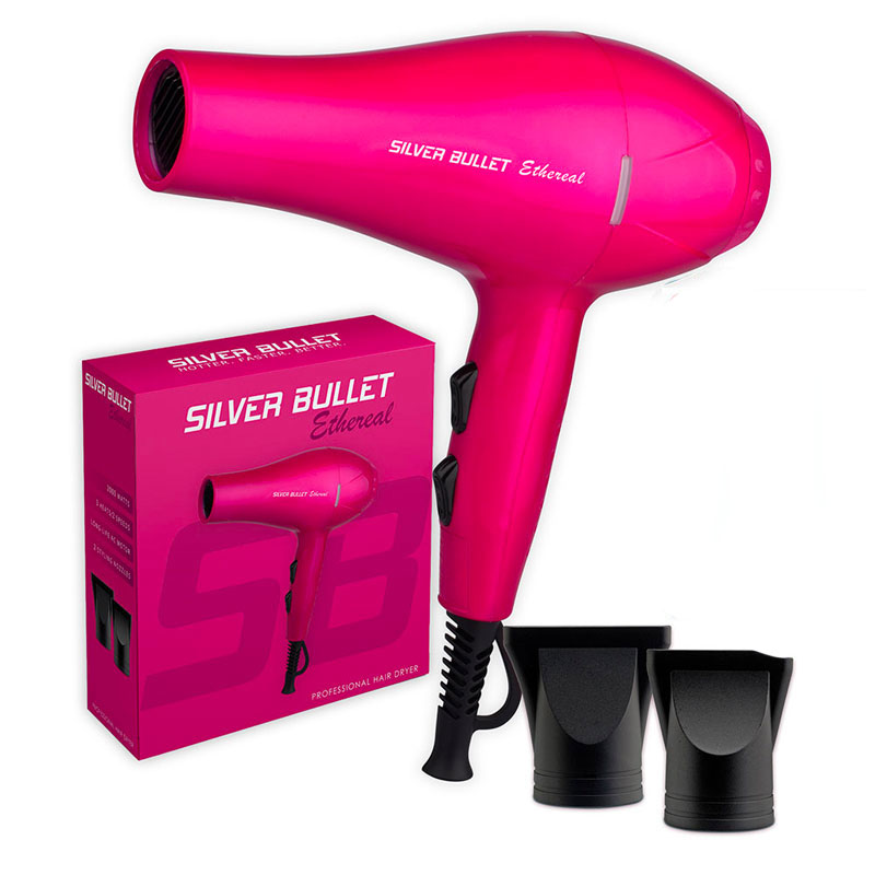Silver Bullet Ethereal Professional Hair Dryer - Pink