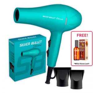 Silver Bullet Ethereal Professional Hair Dryer - Turquoise **Free Argan Oil 100ml**