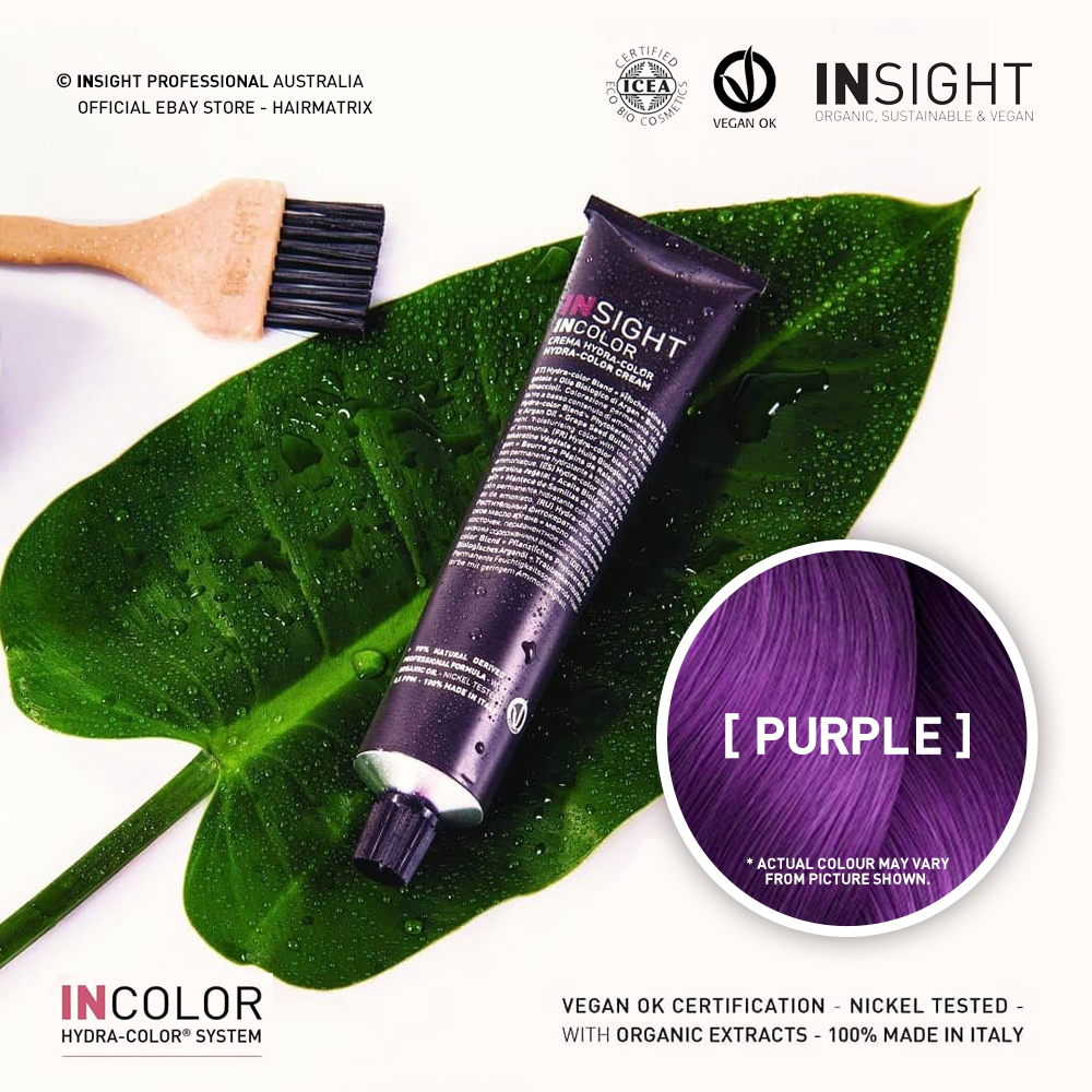 ***BUY 12 GET 2 FREE***Insight INCOLOR Hydra-Color Cream [ Purple Corrector ] 60ml