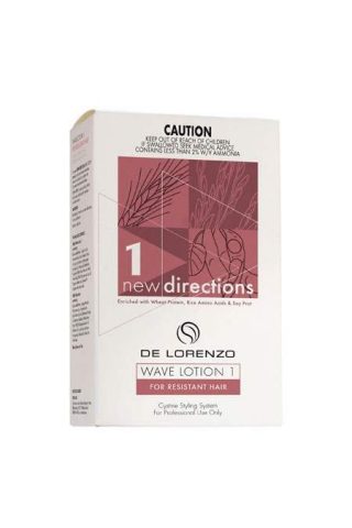 De Lorenzo Wave Lotion 1 For Resistant Hair 2 x 100 ml