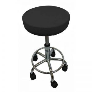 Anthony Master Stool BLACK HIGH GASS (CH-8319) - RING BASE