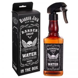 Barber Jack Spray Bottle Barber Shop Design - 500 ML Brown
