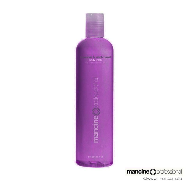 Mancine Body Wash - Lavender & Witch Hazel 375ml
