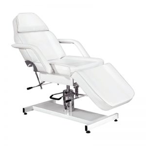 Hydraulic Beauty Bed with Hand Rest White - CH-210A