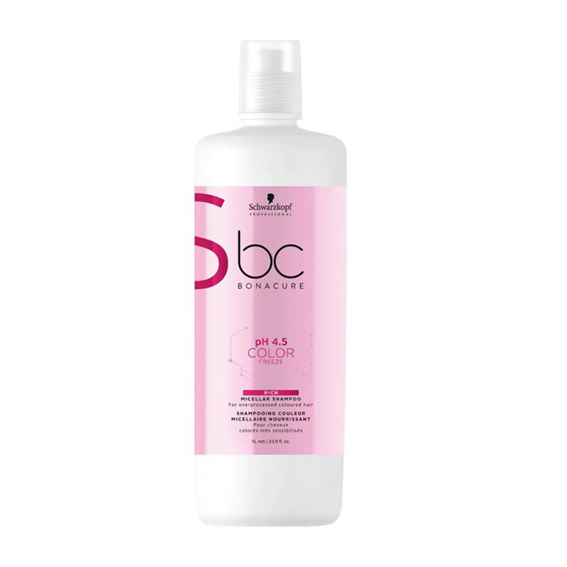 Schwarzkopf BC Bonacure - Color Freeze pH 4.5 Rich Shampoo 1000ml