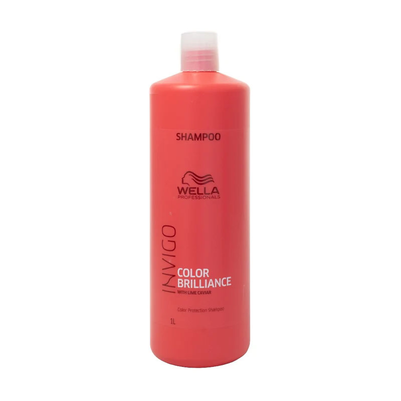 Wella Invigo Color Brilliance With Lime Caviar Color Protection Shampoo 1000ml