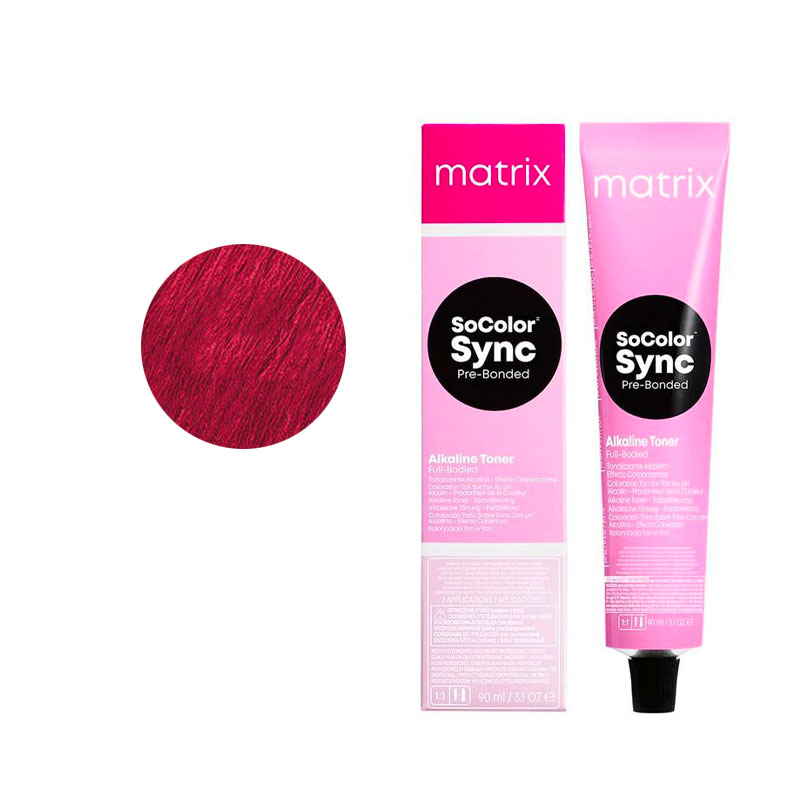 Matrix SoColor Reflect Collection 6RV+ Dark Blonde Red Violet Plus - 90ml -  LF Hair and Beauty Supplies