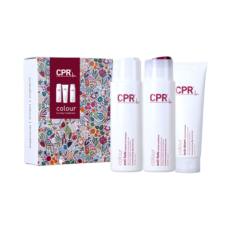 Vitafive CPR Secure and Protect Colour Gift Pack Shampoo Conditioner Treatment