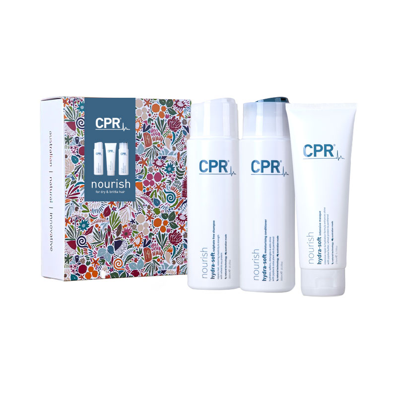 Vitafive CPR Nourish Gift Pack Shampoo Conditioner Treatment