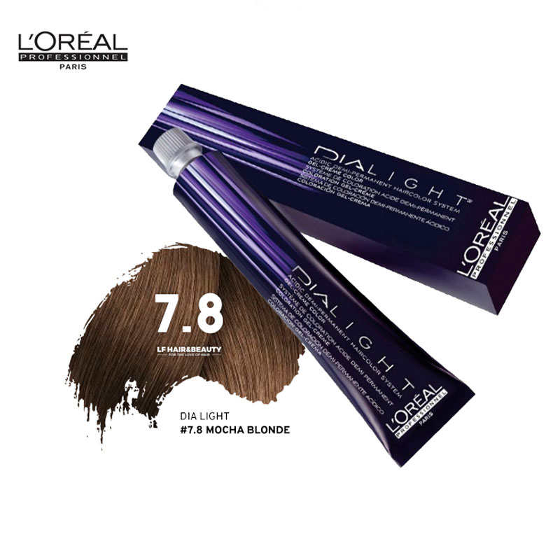 Loreal Dia Light Hair Colourant 7.8 Mocha Blonde 50ml