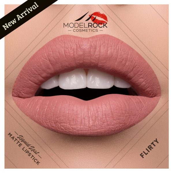MODELROCK Cosmetics - Liquid Last Matte Lipstick - Flirty