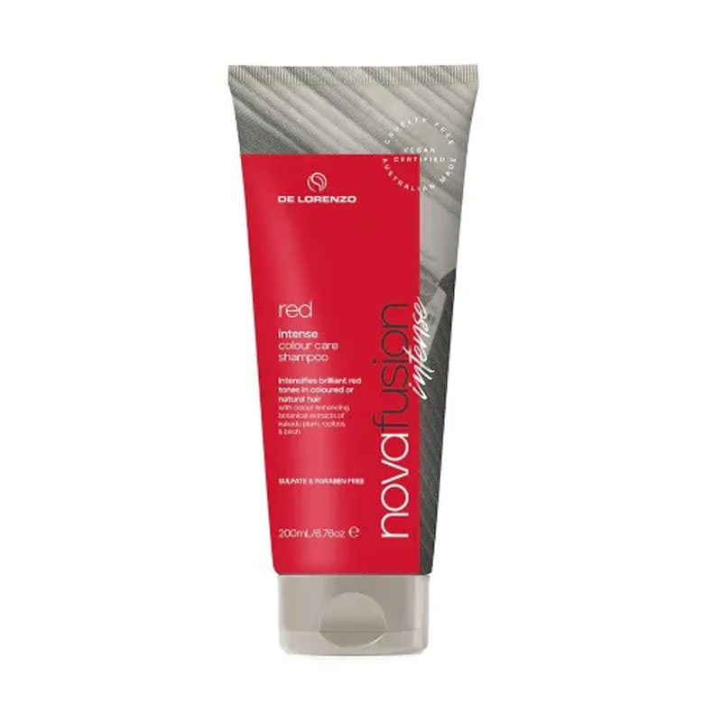 De Lorenzo Nova Fusion Colour Care Shampoo Intense Red 200ml