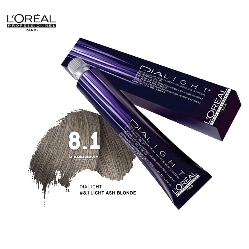 Loreal Dia Light Hair Colourant 8.1 Light Ash Blonde 50ml