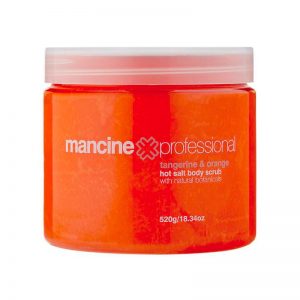 Mancine Hot Salt Scrub - Tangerine and Orange 520g
