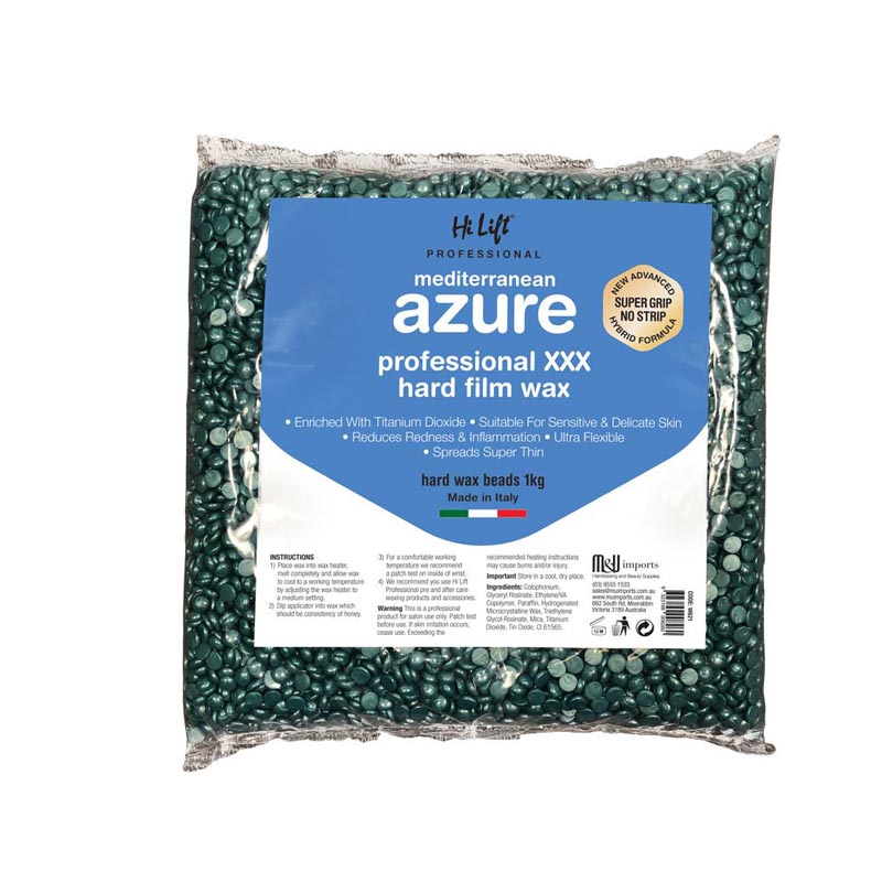 Hilift Mediterranean Azure Wax Beads - 1kg