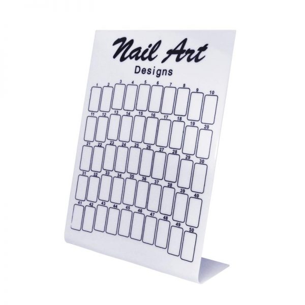 50 Spots Nail Art Designs Display Board