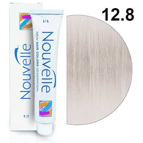 Nouvelle - Permanent Hair Color 12.8 River Pearl 100ml