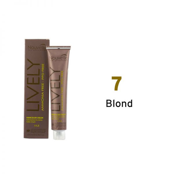 Nouvelle Lively Ammonia Free Hair Color Blond 7