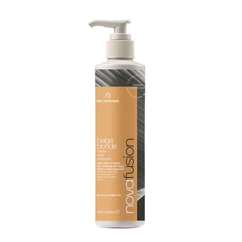 De Lorenzo Nova Fusion Colour Care Shampoo 250ml - Beige Blonde