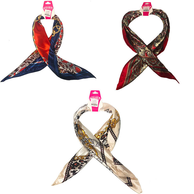 Ponytail Scarf Assorted Colour