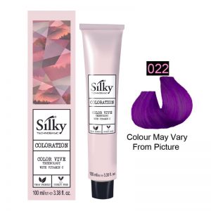 Silky 022/ Violet Permanent Hair Color 100ml