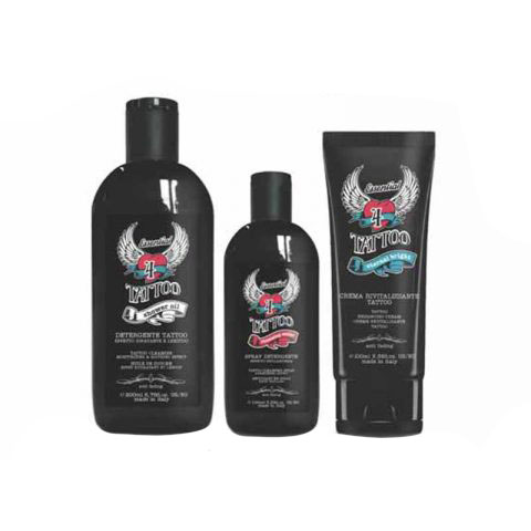 H.Zone Essential 4 Tattoo Care & Brightness Kit - LF Hair and Beauty Supplies