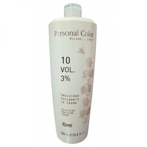 Personal Color Oxidising Emulsion Cream Peroxide 10 Vol. 3% - Color Cream Developer 1000ml
