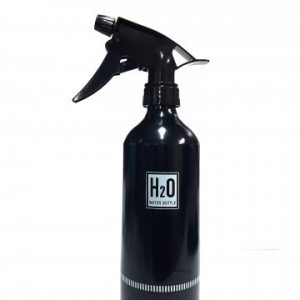 H2O Spray water Bottle 500ml Black
