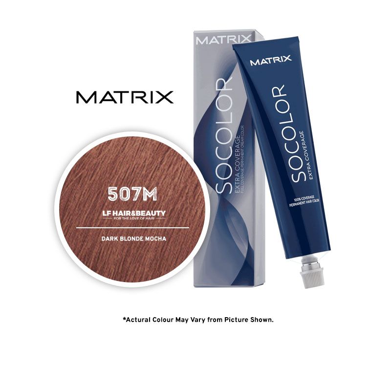 Matrix SoColor Extra Coverage 507M Dark Blonde Mocha - 85g