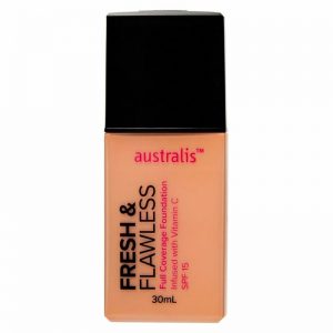 Australis Fresh & Flawless Full Coverage Foundation 30ml - Bare Beige