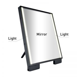 PureOx Portable Makeup Mirror with Lights