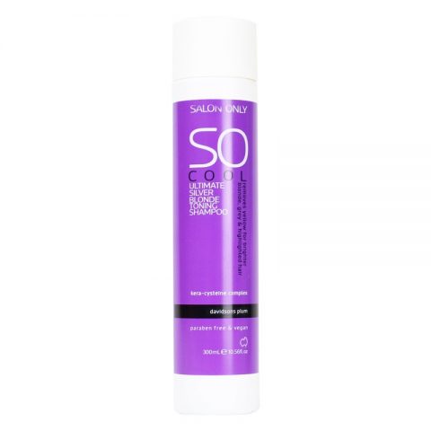 Salon Only (SO) - Cool Ultimate Silver Blonde Toning Shampoo 300ml