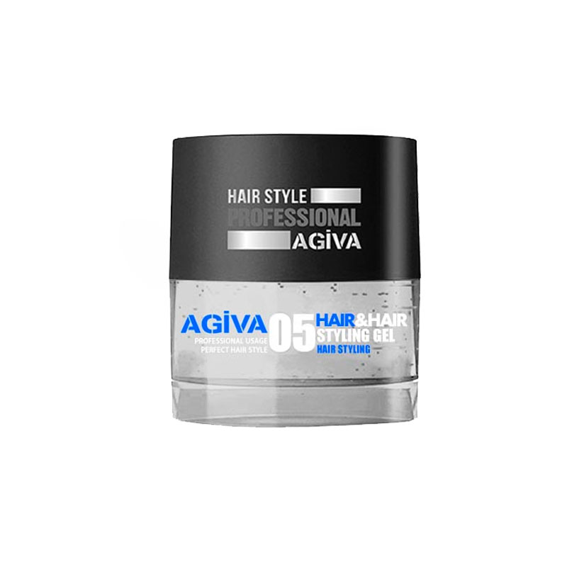 Buy 12 get 12 Free ** Agiva Hair & Hair #05 Styling Gel Hair Styling 200ml  - LF Hair and Beauty Supplies