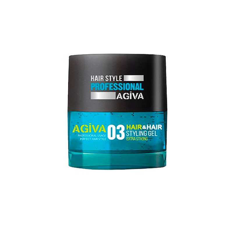 ** Buy 12 get 12 Free ** Agiva Hair & Hair 03 Styling Gel Extra Strong 700ml