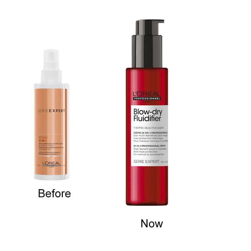 L'Oreal Serie Expert Repair (10 in 1 Hair Spray) Blow-dry Spray Fluidifier  - LF Hair and Beauty Supplies