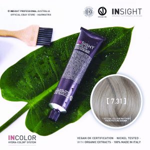 Insight INCOLOR Hydra-Color Cream [ Beige Blond 7.31] 100ml