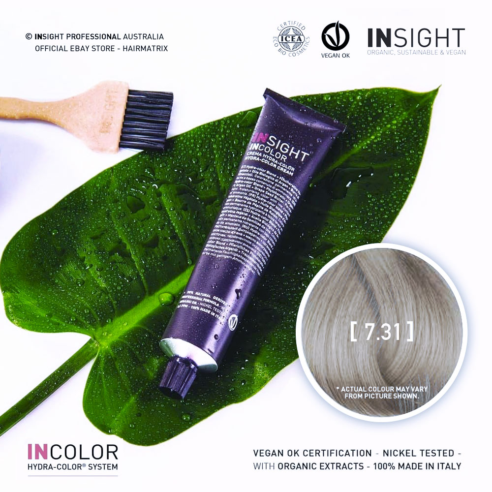 **Buy 12 get 1 Free** Insight INCOLOR Hydra-Color Cream [ Beige Blond 7.31] 100ml
