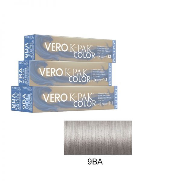 Joico Vero K-PAK Blue Ash Series Hair Colour Light Blue Ash Blonde 74ml - 9BA