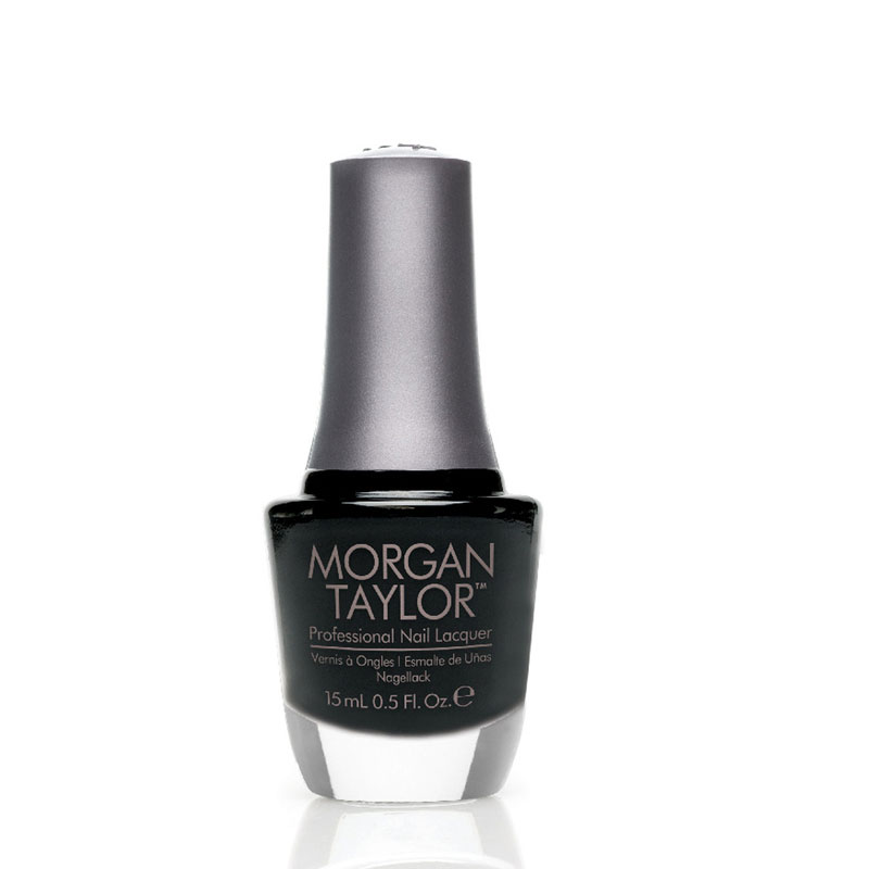 Morgan Taylor Nail Polish Black Shadow 15ml