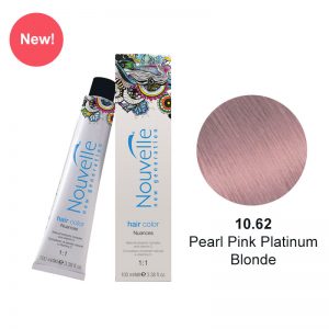 Nouvelle New Generation Hair Color Nuances 1:1 100ml - Pearl Pink Platinum Blonde 10.62