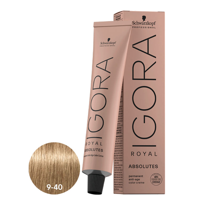 Schwarzkopf Igora Royal 9-40 Extra Light Blonde Beige Natural 60ml