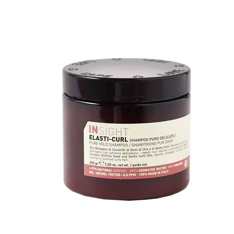 Insight Elasti-Curl Pure Mild Shampoo 200gr