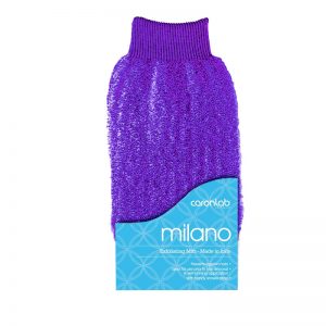 Caronlab Milano Massage Mitt - Violet