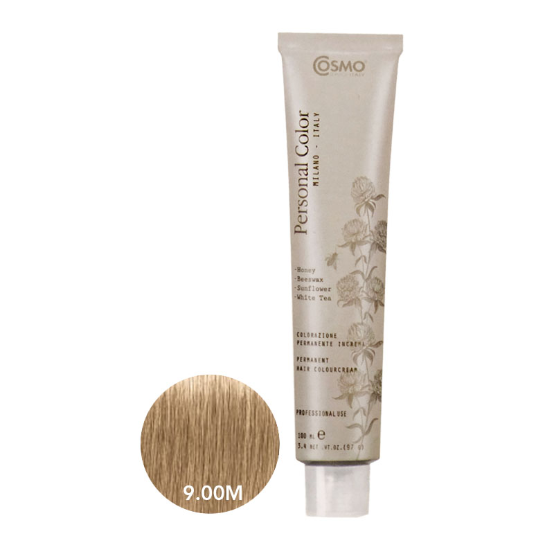 ***BUY 12 GET 2 FREE*** Cosmo Service Personal Color Permanent Cream 100ml - Very Light Blond Mat 9.00M