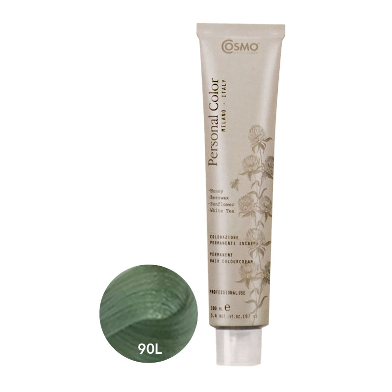 ** Buy 12 get 1 Free ** Cosmo Service Personal Color Permanent Cream 100ml - Olive Very Light Blond 9OL