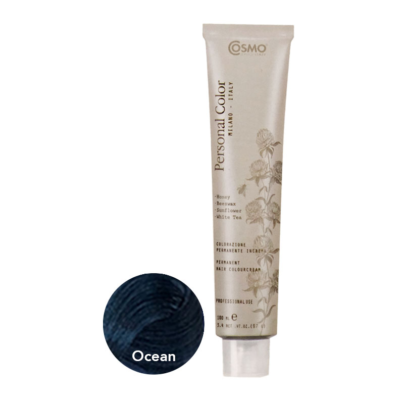 ** Buy 12 get 1 Free ** Cosmo Service Personal Color Permanent Cream 100ml - Ocean