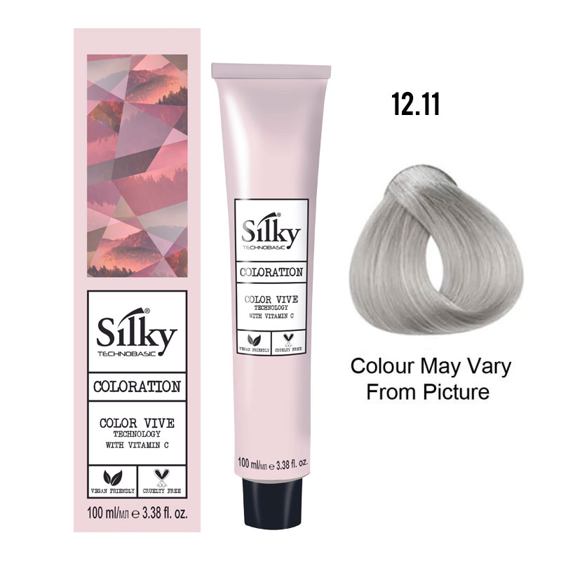 Silky Color 12.11 Extra Light Intense Ash Ultra Lift 100ml